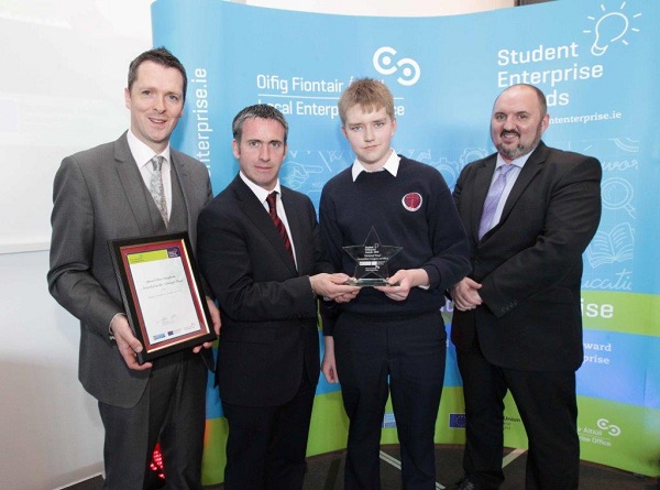 National SEA Runner Up Inter Category Ryan Corneille Skerries Community College